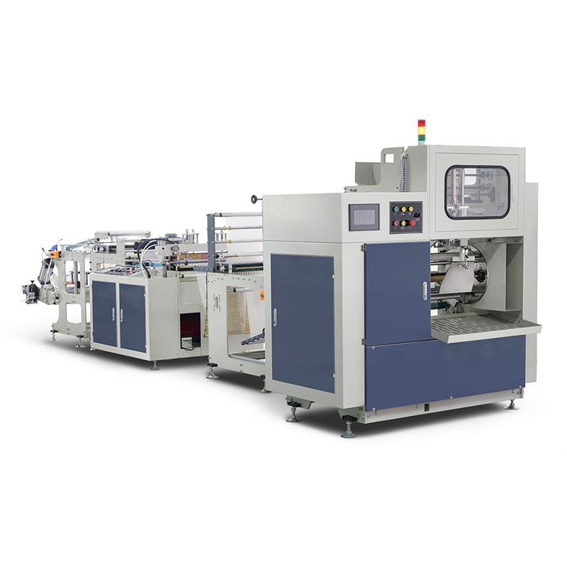 SNW 450×2 Enrolador Automático Máquina de Fabricação de Sacos de Rolo de Alta Velocidade (saco de rolo com núcleo)