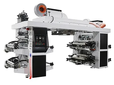 Máquina de Impressão Flexográfica Tipo Empilhada de 4 Cores
