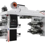 Máquina de Impressão Flexográfica Tipo Empilhada de 4 Cores